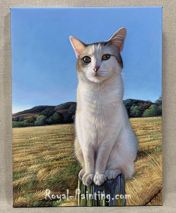 Customized Oil Painting For Pet